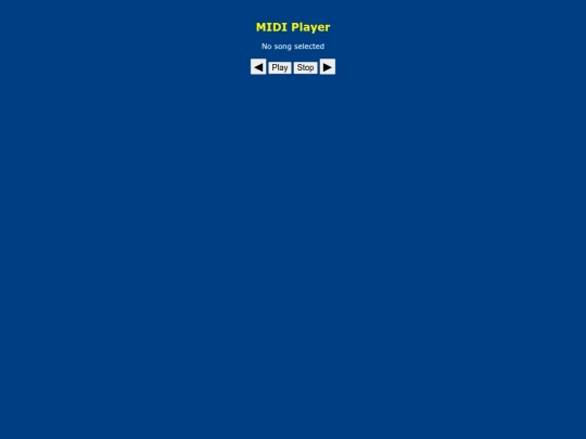 midis/player screenshot