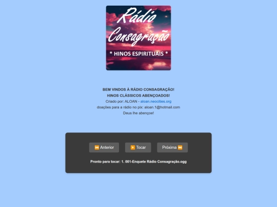 radio_consagracao screenshot