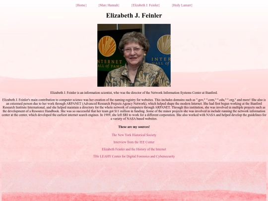 elizabethfeinler screenshot