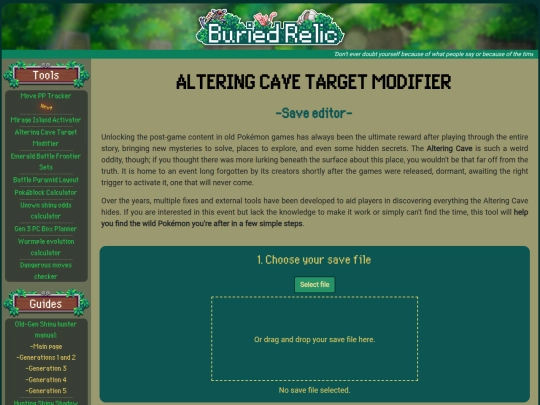 pages/altering_cave screenshot