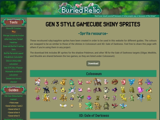 pages/rse_colo_sprites screenshot