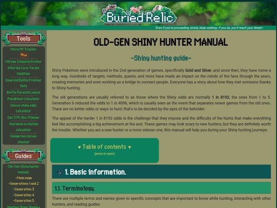 pages/shiny_hunter_manual screenshot