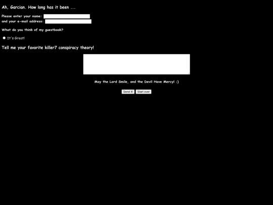guestbook screenshot