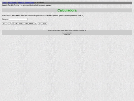 calculadora screenshot