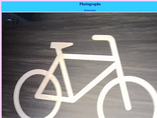 Photographs screenshot