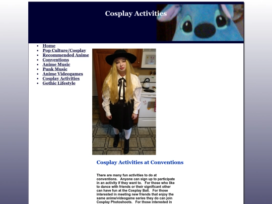 cosplayactivities screenshot