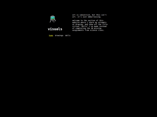 visuals screenshot