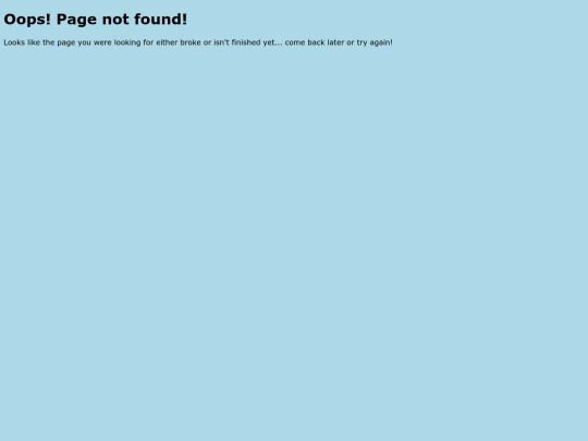 not_found screenshot