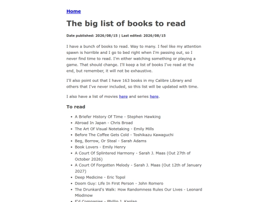 books screenshot