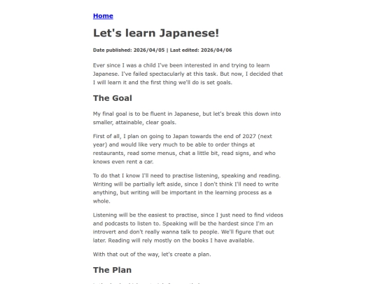 languages/japanese screenshot