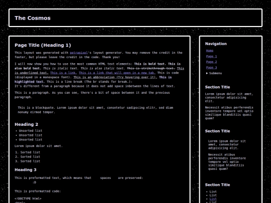 index screenshot