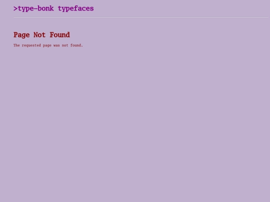 not_found screenshot