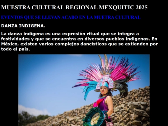 muestra cultural mexquitic de carmona 2025 screenshot