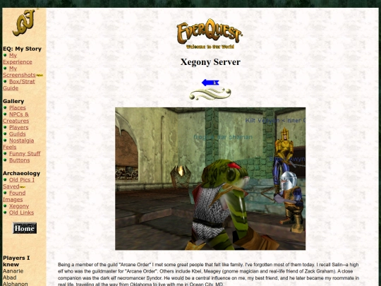 everquest/xegony screenshot