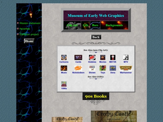 museum/clipart/90sbooks screenshot