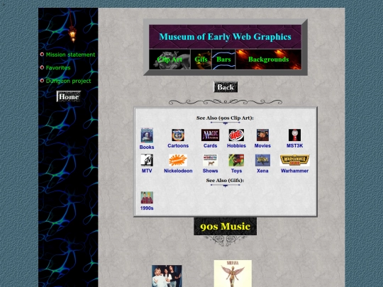 museum/clipart/90smusic screenshot