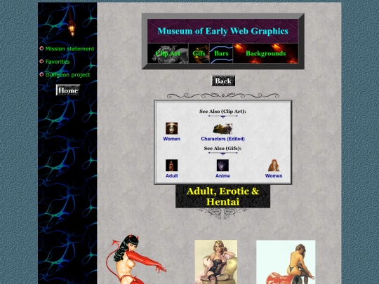 museum/clipart/adult screenshot