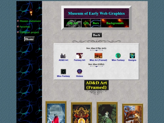 museum/clipart/artdndframed screenshot