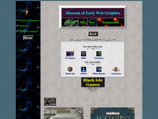 museum/clipart/blackisle screenshot