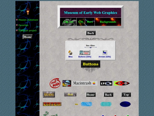 museum/clipart/buttons screenshot