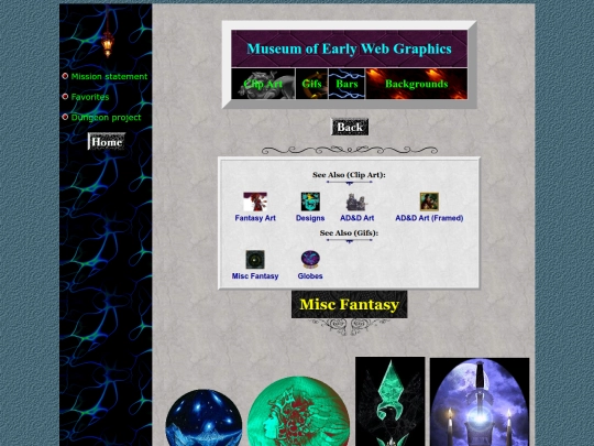 museum/clipart/miscfantasy screenshot