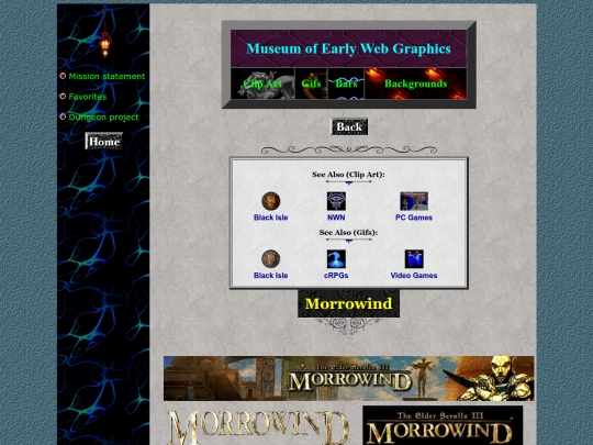 museum/clipart/morrowind screenshot