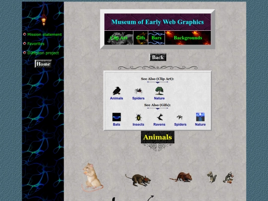 museum/gifs/animals screenshot