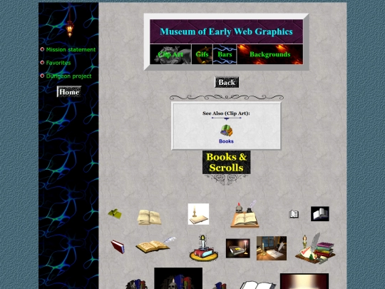 museum/gifs/books screenshot