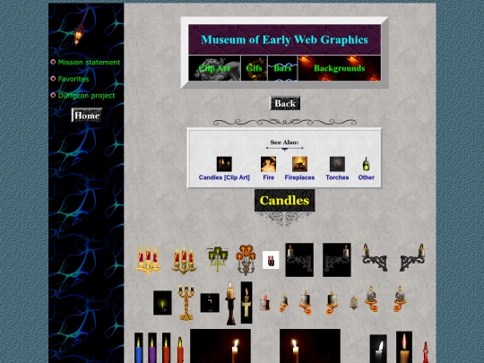 museum/gifs/candles screenshot