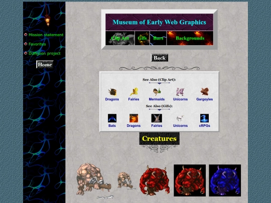 museum/gifs/creatures screenshot