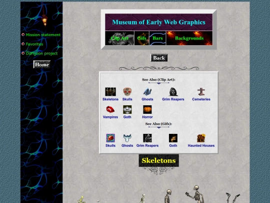 museum/gifs/skeletons screenshot