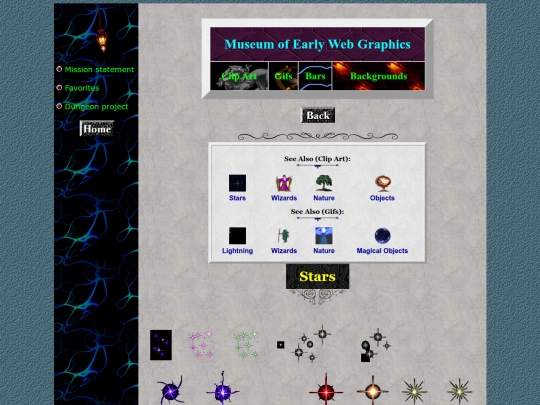 museum/gifs/stars screenshot