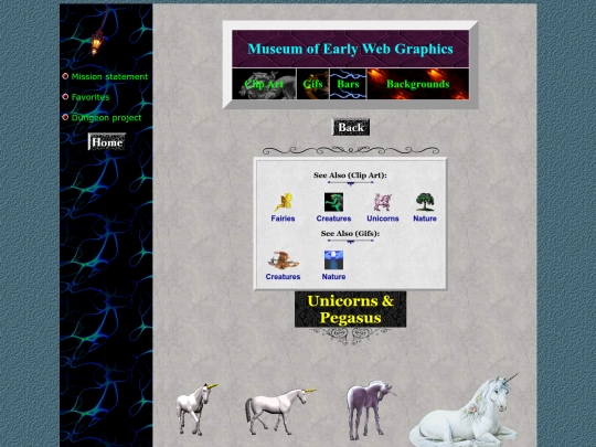 museum/gifs/unicorns screenshot