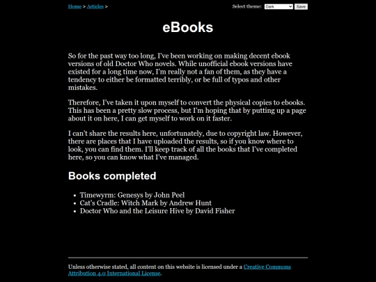 articles/ebooks screenshot