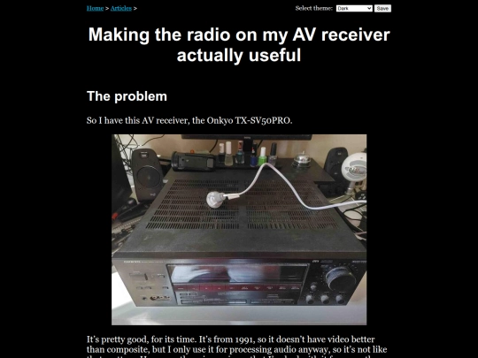 articles/receiver screenshot