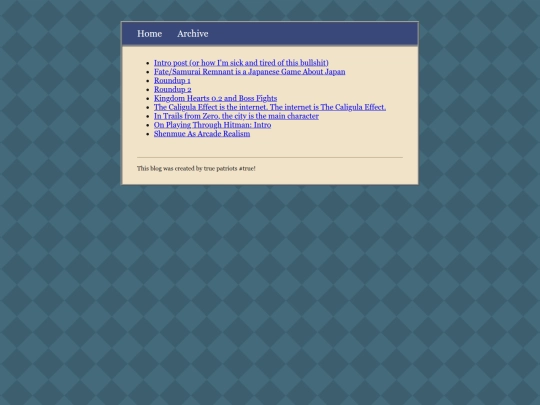 archive screenshot