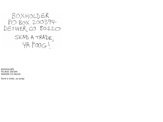 address screenshot