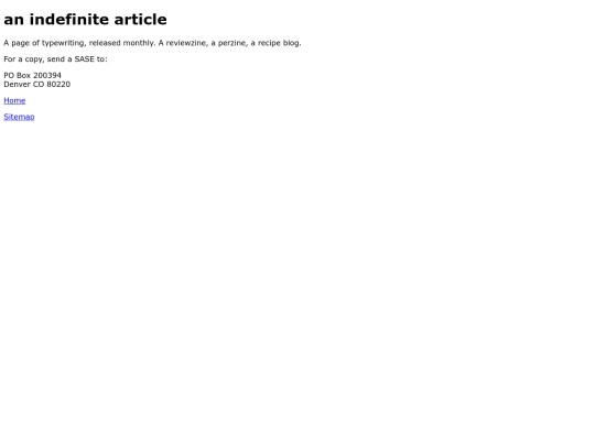 anindefinitearticle screenshot