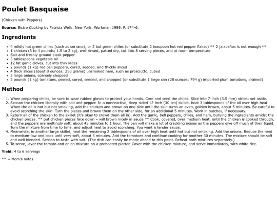 cookbook/Patricia_Wells_Poulet_Basquaise screenshot