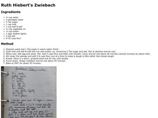 cookbook/Zwiebach screenshot