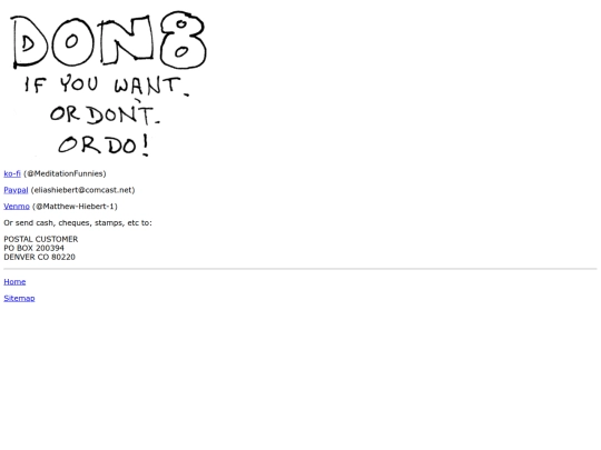 donate screenshot