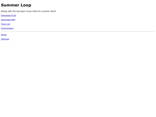tapes/SummerLoop screenshot