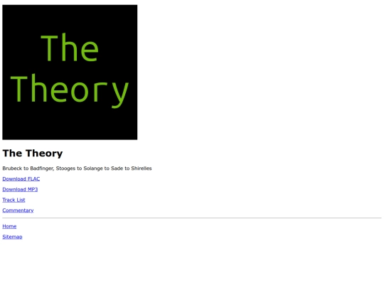 tapes/TheTheory screenshot