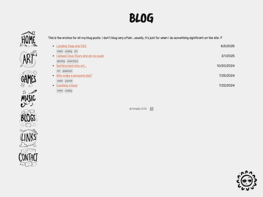 blog screenshot