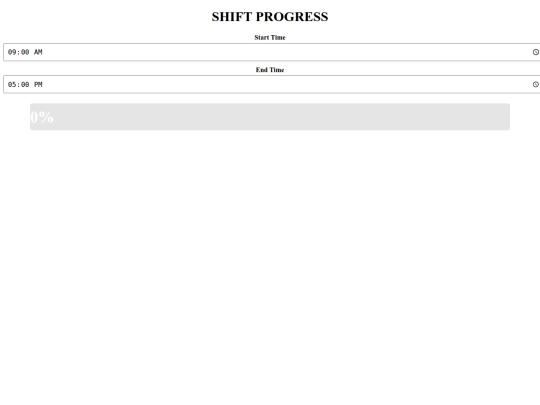 shift-progress screenshot