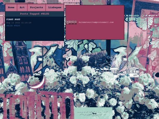 search/BLUE screenshot