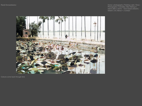 Man fishing in Hanoi after a storm screenshot