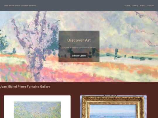 jeanmichelpierrefontainegallery screenshot