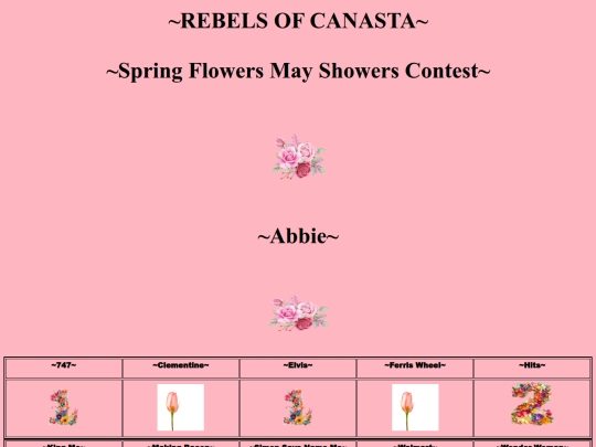 Contests/SPRINGFLOWERSContest/Abbie screenshot