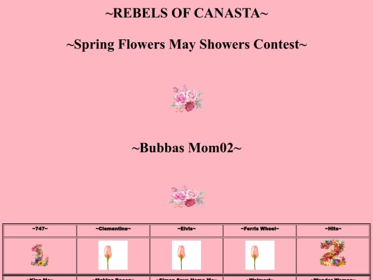 Contests/SPRINGFLOWERSContest/Bubbas screenshot